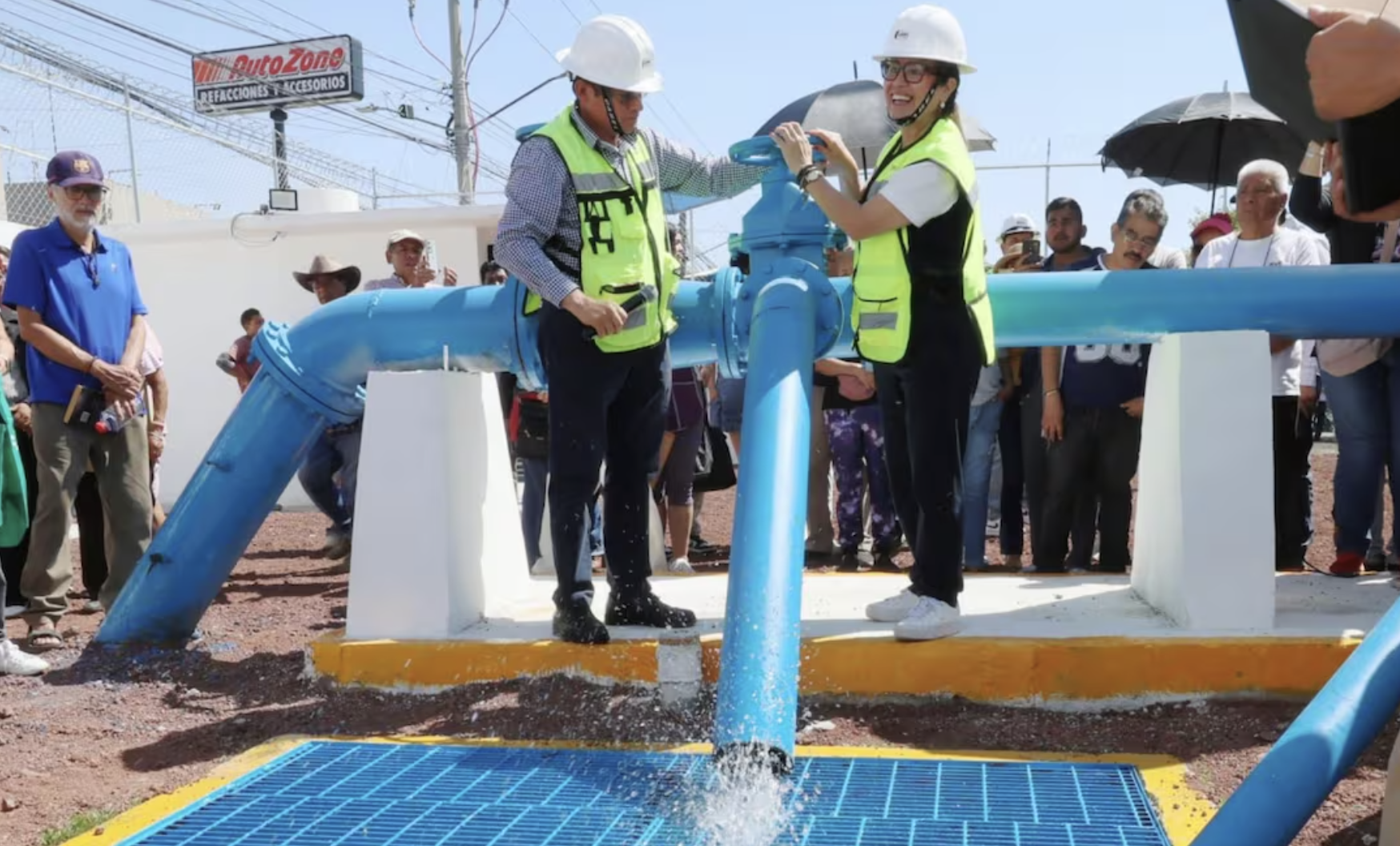 Ecatepec pone en operación pozo rehabilitado en Tulpetlac